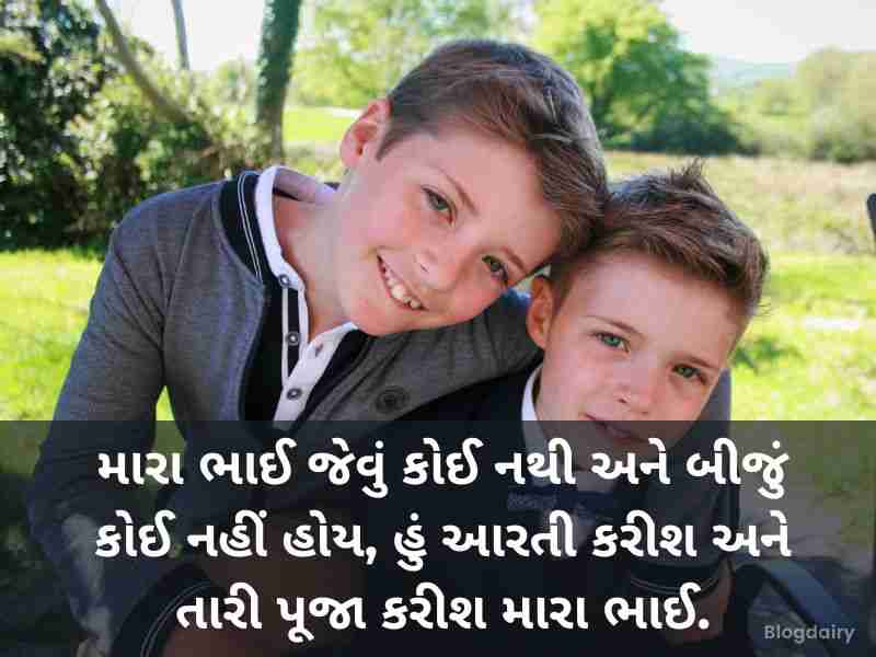 60+ ભાઈ માટે કોટ્સ ગુજરાતી Brother Quotes in Gujarati Text | Shayari | Wishes