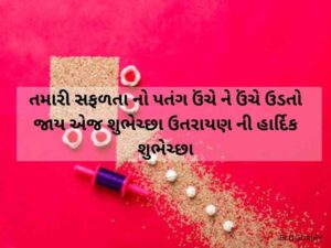 220+ ઉત્તરાયણ શુભેચ્છા ગુજરાતી Makar Sankranti Wishes in Gujarati