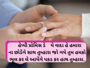 45+ પ્રોમિસ ડે વિશેસ ગુજરાતી Promise Day Wishes in Gujarati